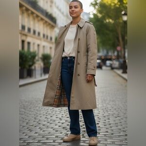 Burberry Prorsum Collection trench coat new trench coat with zipper insert incl